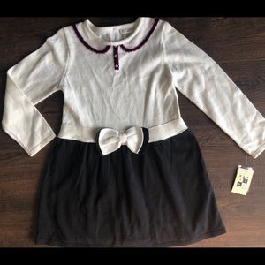 Girls NEW with tags 4t preppy sweater dress